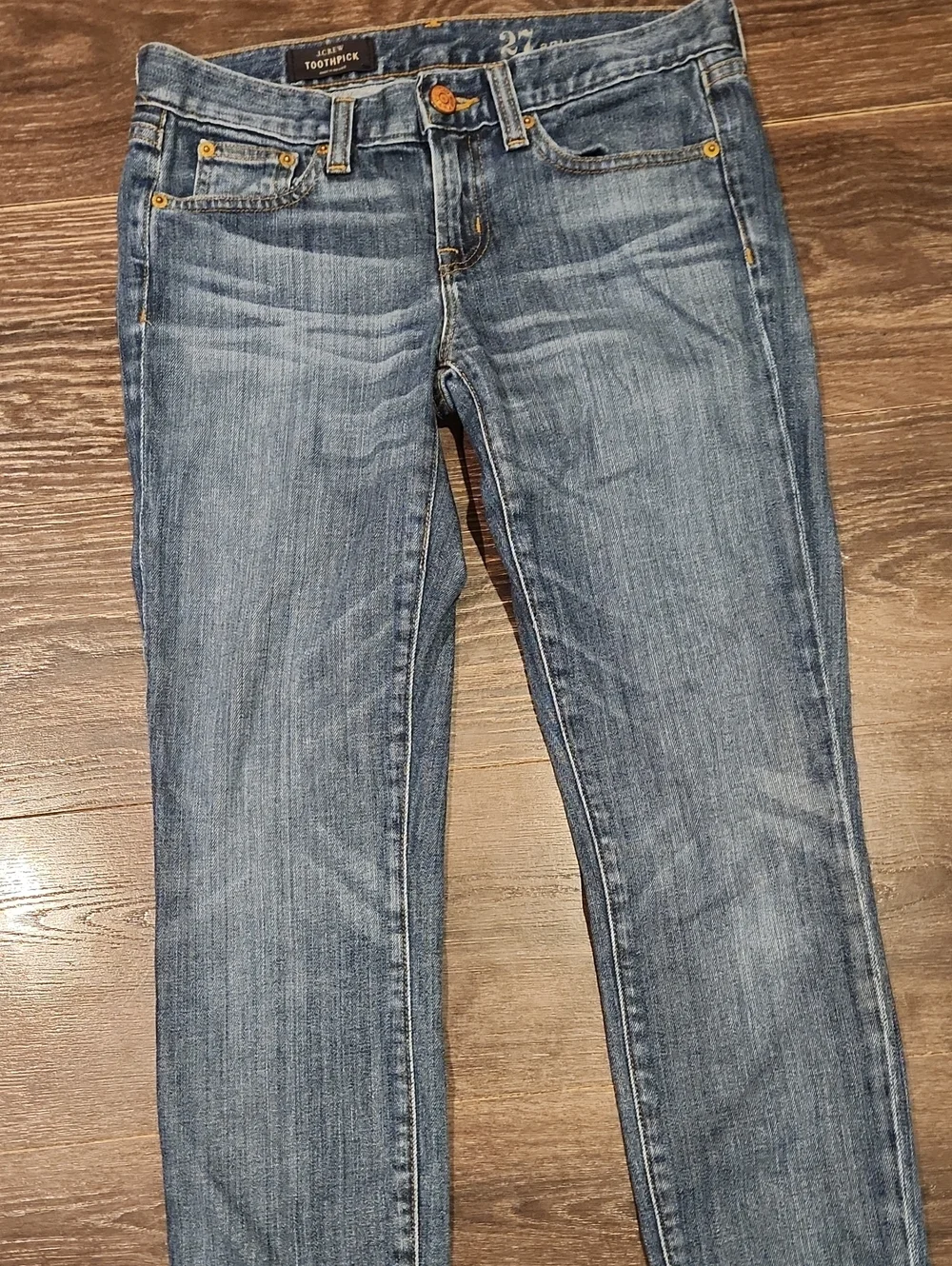 ❤️ J CREW TOOTHPICK SKINNY JEANS, 4A (27 ANKLE)